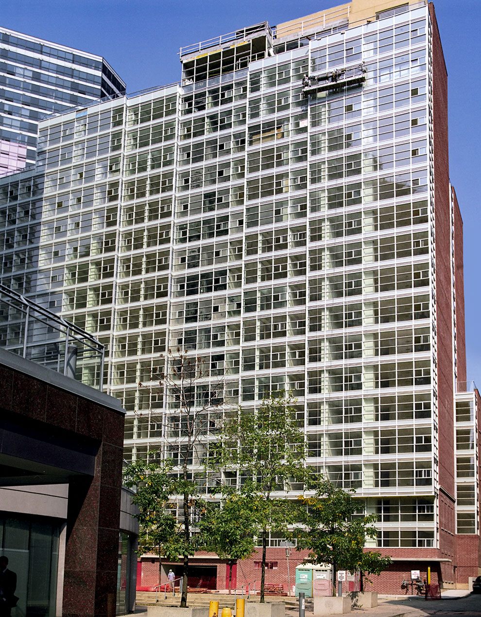 17 storey, 206 unit rental condominium with 4 levels of underground parking.